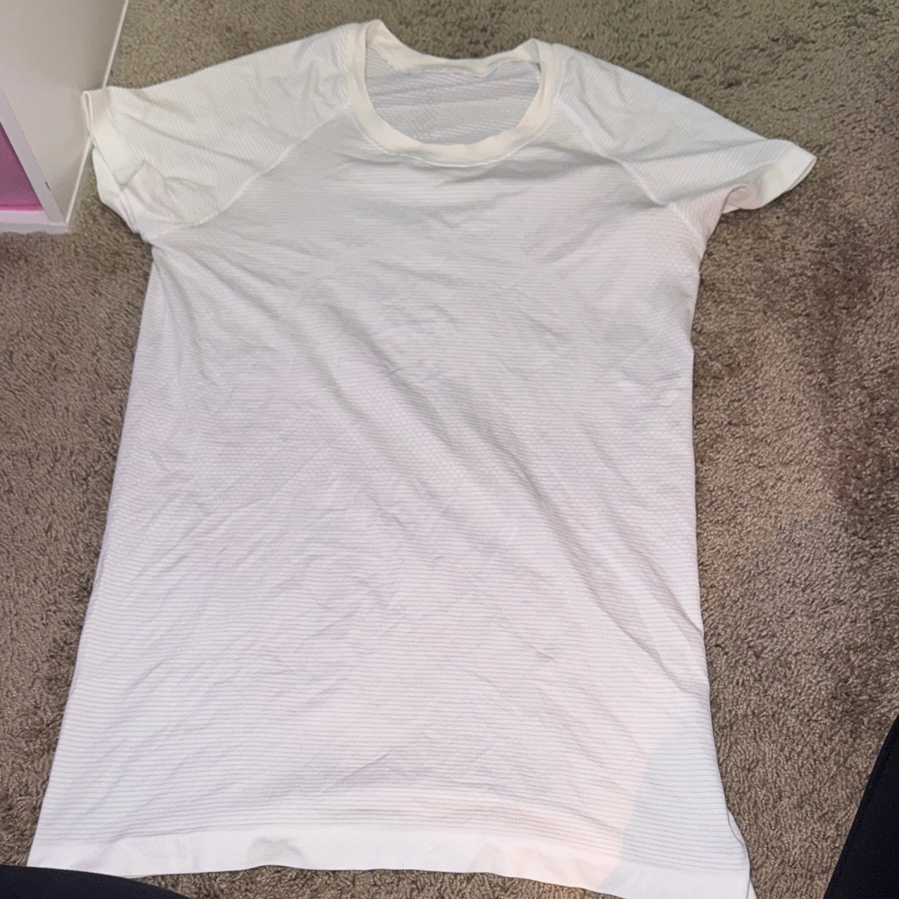 White Lululemon Shirt